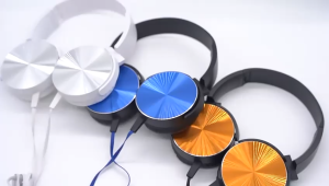 XB450 Extra Bass Stereo Headphones | Special Design Gaming Headset | Built-in Mic for PC/Mobile | Deep Bass | Noise Isolation | Lightweight Comfort (Hitam/Merah)