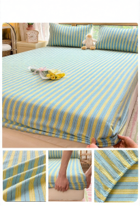 JIFANPAUL | Cotton Anti-slip Full Coverage Dirt Resistant Fitted Sheet