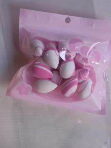15Pcs Mini Makeup Sponge Setfor Foundation Concealer CreamPortable Small for Detail Makeup Application for Women Girls