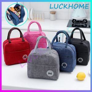 Tas Travel Tempat Bekal Lunch Bag Premium Cooler Bag Bahan 2 Lapis Tas Bekal Serbaguna
