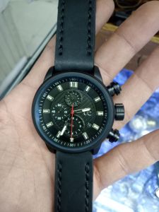 DGc Jam Tangan Cowok Chrono Aktif tali kulit