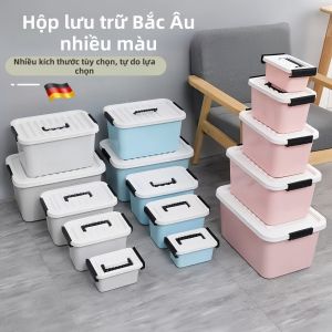 NAIFUNA | Hộp Lưu Trữ Dung Lượng Lớn Có Nắp Nhựa