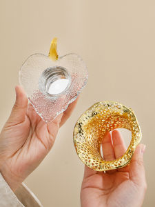 Handmade Japanese Glass Tea Strainer Holder High Aesthetic Value Premium Quality Tea Pouring Fun Gongfu Tea Accessories