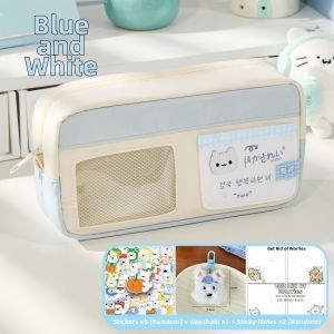 TONGHUI | Cute Cat Design Big Capacity Pencil Case
