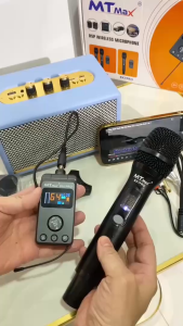 Micro KARAOKE Ô TÔ MTMAX BX7 Pro micro đa năng cao cấp biến mọi loa vi tính thành loa karaoke thỏa sức ca hát mọi nơi bảo hành 12 tháng