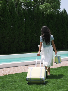 Urecity Trolley Suitcases 2PCS Retro Luggage Carry On Stylish Luggage Bag Travel Vintage Boarding Case 行李箱