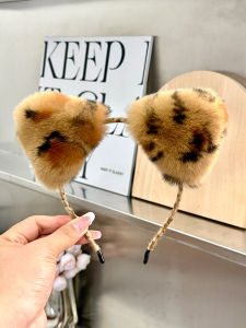 Phụ Kiện Tóc Tai Mèo Nhồi Bông Dễ Thương Cho Bé Gái Phụ Kiện Tóc Nữ Phong Cách Hàn Quốc Mới Về Dây Buộc Tóc Bằng Da Mới