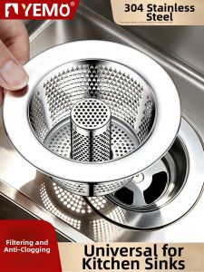 YEMO | Clog Preventing Stainless Steel Sink Strainer