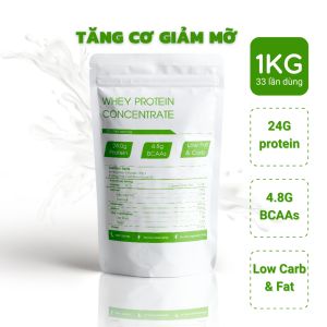 (TẶNG MUỖNG) Whey Protein Concentrate VOLAC 80% Protein - Sữa tăng cơ giảm mỡ whey protein isolate