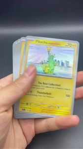 Takara Tomy | 9 Cái/bộ DIY Anime PTCG Pichu Bộ Thẻ Sưu Tập Trò Chơi Sáng Tạo Thế Giới Địa Điểm Nổi Tiếng Thiết Kế Tự Làm Sưu Tập Quà Tặng Sinh Nhật Cho Người Lớn