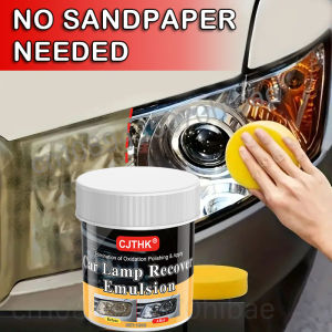 Car Headlight Restoration Polishing Kits Headlamp Scratch Remover Repair Cleaning Paste Remove Oxidation Headlight Polish Liquid