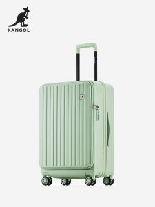 Kangol Draw-Bar Luggage Female 2024 New Arrival 20-Inch Student Good-looking Large Capacity Password Boarding Travel Luggage