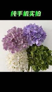 Bunga Ziyan Brushed Hydrangea Artificial/Bunga Dekorasi