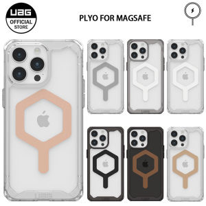 เคส UAG Plyo Series พร้อม Magsafe สำหรับ iPhone 15 Pro Max/ iPhone 14 Pro Max/ iPhone 13 Pro Max/ iPhone 12 Pro Max เคสโทรศัพท์ฝาครอบป้องกันใสใหม่ สีเหลืองใส