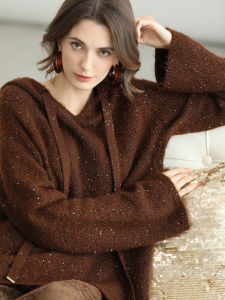 COCO BELLA | Shimmer Glitter Knit Sweater