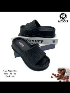 Wedges Wanita Dewasa Khusus HITAM