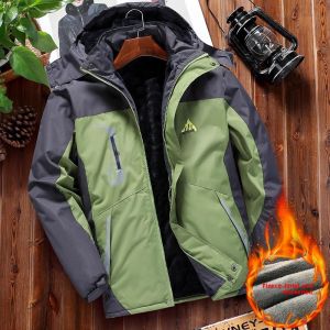 Kawadu | Thickened Winter Coat for Men Large Size