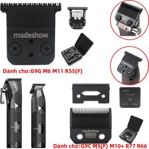 Máy Cắt Tóc Chuyên Nghiệp Madeshow G9G M6 M11 Với Lưỡi Dao 0 Pitch G9C M5F M10+ V-POWER Chính Hãng Tiêu Chuẩn Dùng Cho Chăm Sóc Cá Nhân