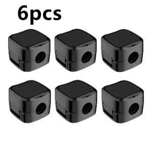 6/1pcs Magnetic Cable Clips for Desk Under Cable Wire Usb Charging Management Clips Home Office Line Winder Organizer Holder