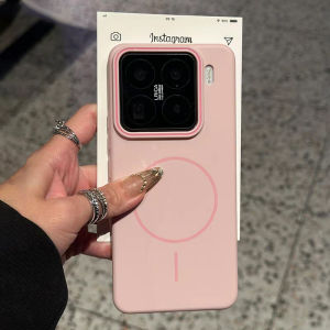 Matte PC Bumper Magnetic For Magsafe Case For Xiaomi 15 14 13 Poco F7 X7 F6 Redmi K80 K70 Note 14 13 Pro Ultra Armor Slim Cover