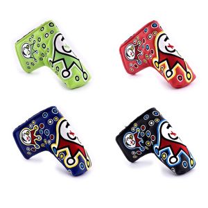 PU Golf Putter headcover Sticker khóa bịt đầu gậy đánh gôn bền phổ quát chống va chạm áp lực phụ kiện thể thao