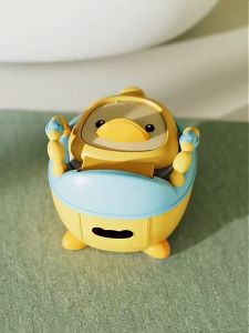 กระโถนเด็ก การฝึกชักโครกเด็กแบบพกพา สุขาสำหรับเด็ก - One-Piece Flip Cover Design Baby Toilet Mobile Baby Toilet Drawer Urinal Kids Potty ราคาที่สุด