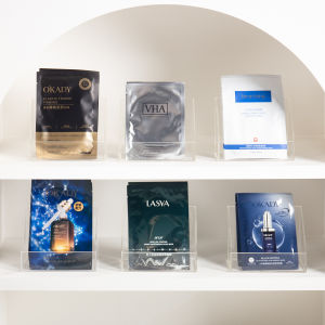 Acrylic Mask Box Bathroom Decorative Accessories Artistic Abstract Style Waterproof Handwashing Stand Bathroom Sample Room