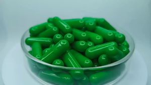 1000pcs Size 0 Green/ Green OSPA High Quality Empty Gelatin Capsule