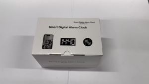 4K HD Camera Clock - Covert Surveillance Camera with WiFi Night Vision Motion Detection Remote View Recording App Battery