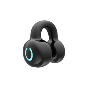 Single Bluetooth 5.3 Earphone Ear Clip Headphones TWS Wireless Headset HiFi Stereo Noise Reduction Earbud for Music