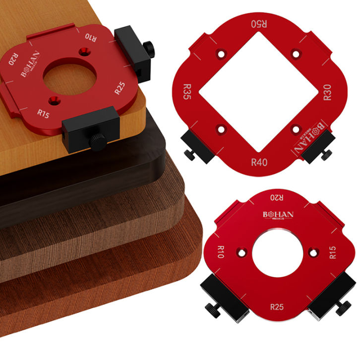 4 in 1 Arc Angle Positioning Template,Router Templates R10R50