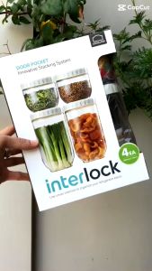 Set hộp nhựa Interlock 6 món 4 món của Lock&Lock INL303S010 INL301S001