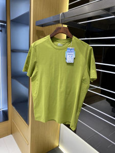 High Elasticity Quick Dry Breathable Laser Drilled Armpit Mens Short Sleeve T-Shirt Summer Outdoor Youth Fashion Standard Fit