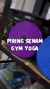 (BISA COD) PIRING SENAM PINGGANG PINGGUL GYM YOGA WAIST TWISTING TANPA DUS