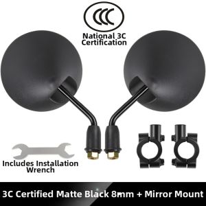 Reflective Large View Rearview Mirror for Electric Bikes