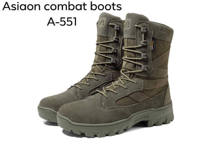 ASIAON 551 Lightweight Cordura Fabric Tactical High Cut Patrol