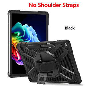 AJIUYU | Case For Microsoft Surface Pro 12 Inch 2025 Tablet Kids Heavy Duty Rugged Shockproof Silicon Case Cover With Shoulder Straps