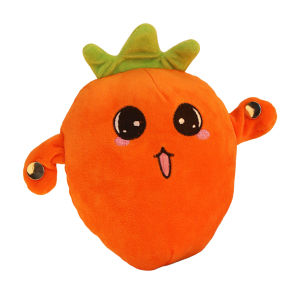 Others | Cute Music Piano Toy Soft Plush Fruit-Themed Musical Instrument for Toddlers Kids Birthday Gift Interactive Learning Tool