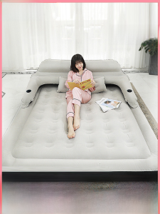 Jilong Inflatable Mattress Floor Mat For Home Double Single Foldable Bean Bag Floatation Bed Outdoor Camping Tent Bed