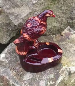 Asbak rokok unik Burung eleggan miniatur/pajangan ruang tamu list warna