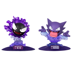 Anime Pokemon Action Figures Gastly Haunter Genuine Collection Series Of Model Figurines Ornaments Toys Birthday Gifts