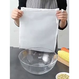 1 Túi Lưới Lọc Trà Sữa Đậu Nành / Cà Phê / Sữa Đậu Nành Bằng Nylon Có Thể Tái Sử -Aeneas Shop
