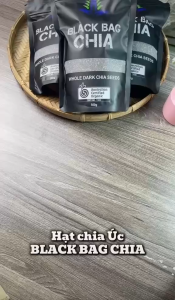 HẠT CHIA ÚC BLACK BAG CHIA 500G