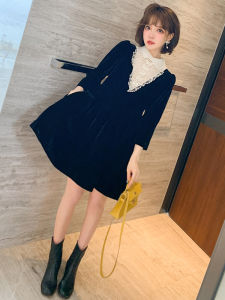 MIUCO | Đầm Voan Xòe Dây Đai Cao