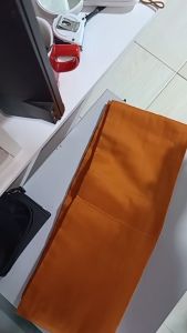 จีวร 9 ขันต์ ผ้าป่านญี่ปุ่น ( จีวรพระ สังฆาฏิ พระ เณร จีวร9ขัน ) โชคดีโปรดักส์ สังฆภัณฑ์