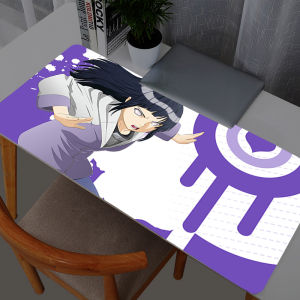 Bandai | Kawaii Mouse Pad Anime Cute Girl Gabinete Gamer Computer Desk Mat Keyboard Gaming Accessories Naruto Hyuuga Hinata Mousepad