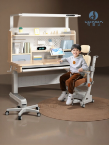 coxida | Sturdy Study Desk with Light for Home and School Use
