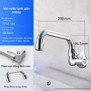 JOMOO | Vòi Bếp Nước Lạnh Đơn Mở Nhanh Chống Bắn