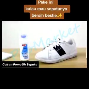 Pembesih Sepatu Cairan Pemutih Sepatu Ajaib Staim Remover Cream & Sneakers Shoes Cleaner