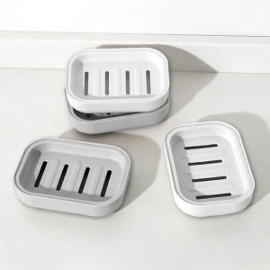 Double Layer Drainage Soap Box for Home Bathrooms